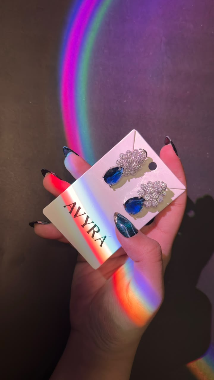 Azure Blue Earrings