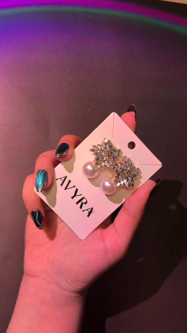 Pearl Blosson Earrings