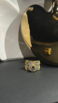 Royalé Two Toned Blue Ring