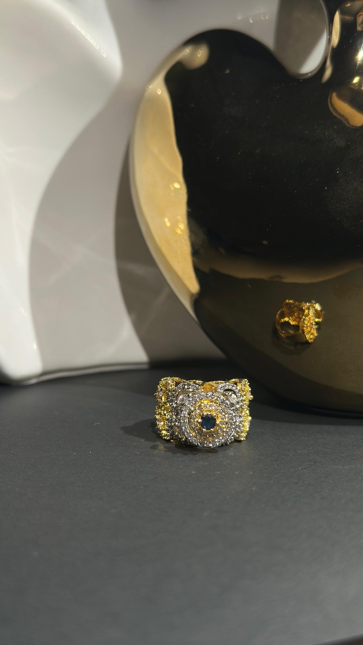 Royalé Two Toned Blue Ring