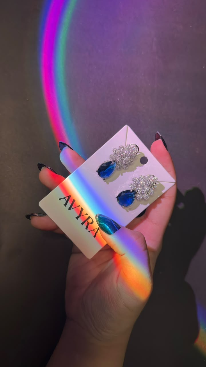 Azure Blue Earrings