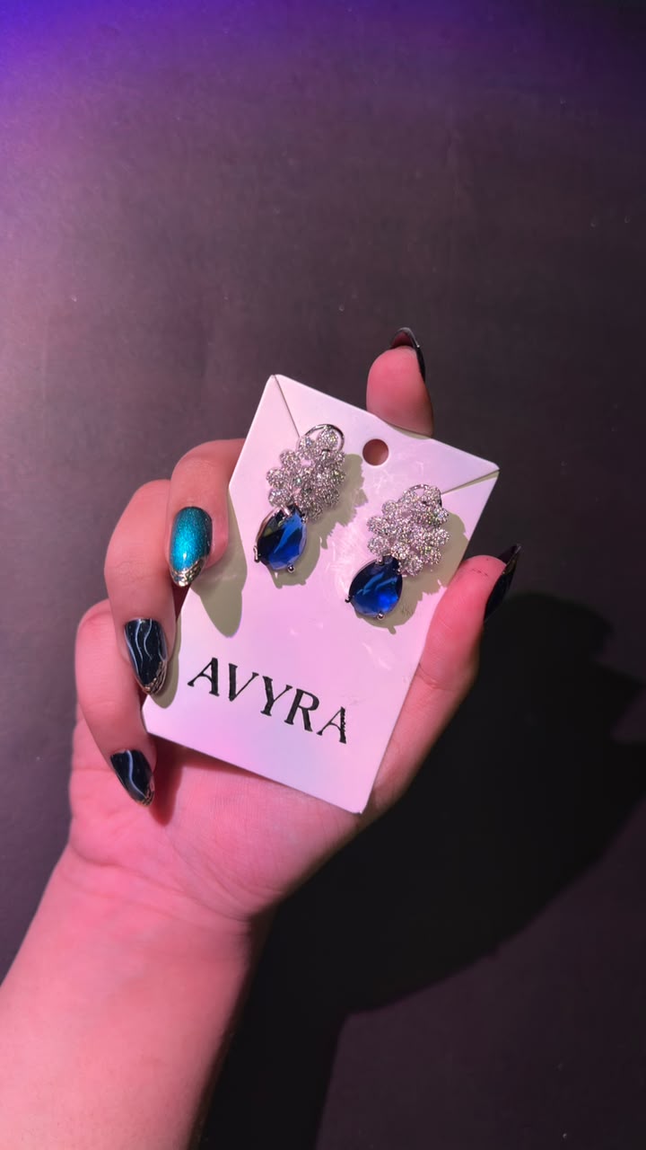 Azure Blue Earrings